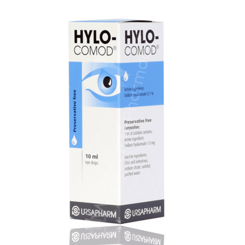 Hylo Comod Eye Drops 10Ml