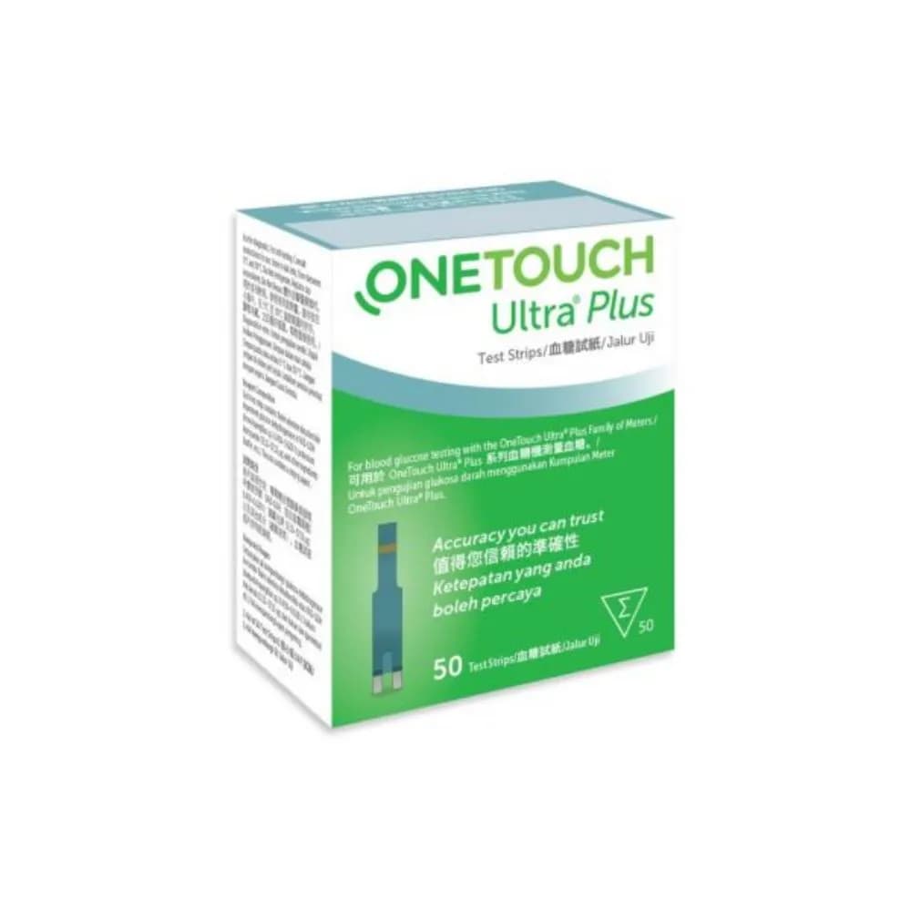 One Touch Ultra Plus Strip 50's