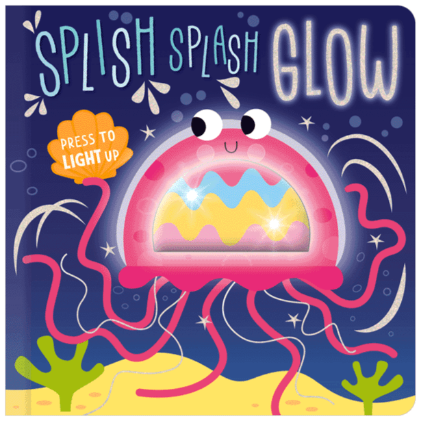 371429 Splish Splash Glow (Board Book) By Jenkins, Cara