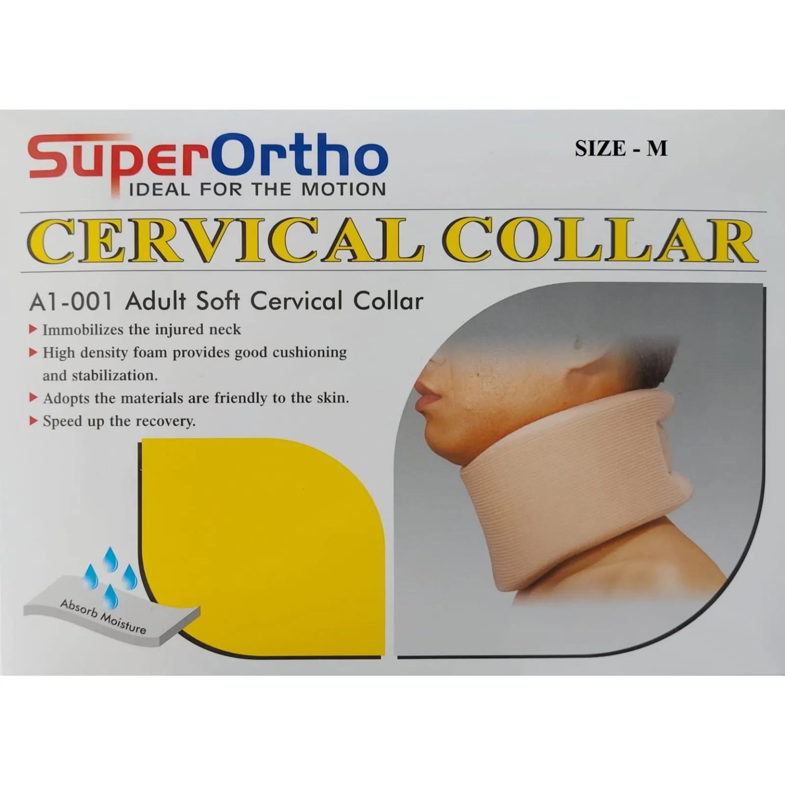 Super Ortho Soft Cervical Collar A1-001 Size-m