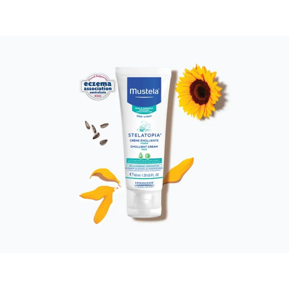 Mustela Stelatopia Emollient Face Cream 40ml