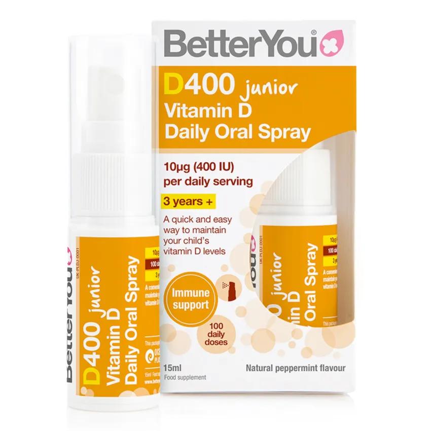 Betteryou Vit. D400 Junior Daily Oral Spray 15ml