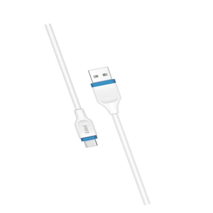 Exact Type C Usb Cable 2M White