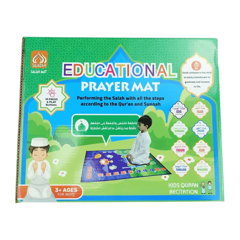 Educational Prayer Mat For Boys