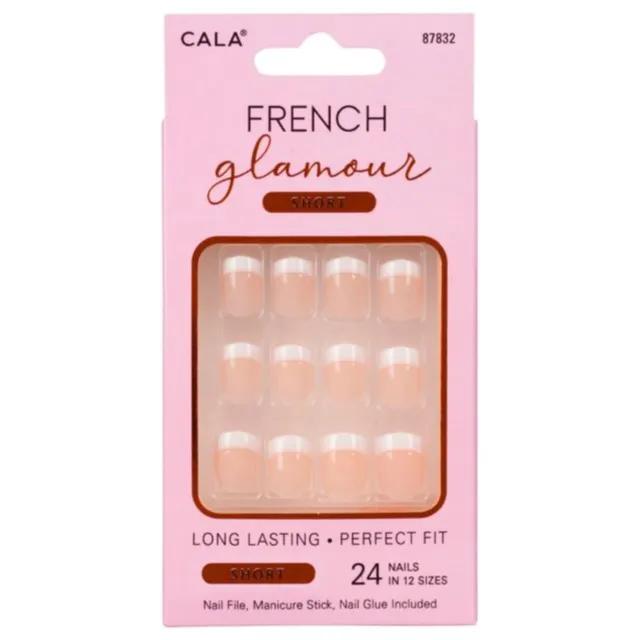 Cala French Glamour Short 24 Nails In 12 Sizes Code: 87832