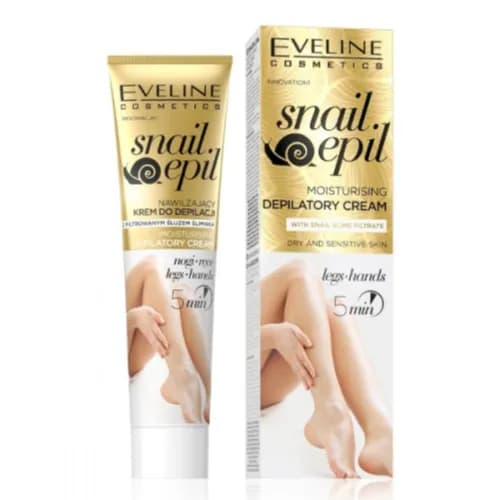 Eveline Cosmetics Creme Hydratante Pour L  Epilation Snail Epil Jambe . Mains 5Min 125Ml