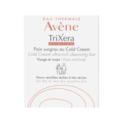 Avène Trixera Nutrition Cold Cream Ultra-Rich Cleansing Bar 100G