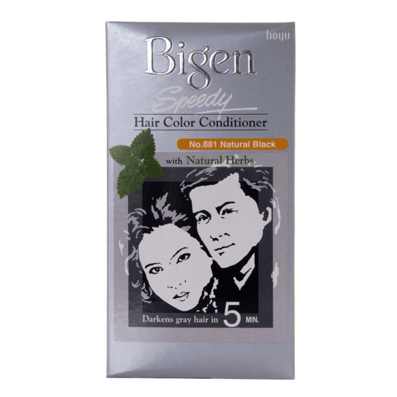 Bigen Speedy Hair Color Conditioner No.881 Natural Black 1 Packet