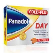 Panadol Day Cold and Flu Tab Yellow 8x3 24's