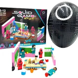 Squid Game Blocks And Mask