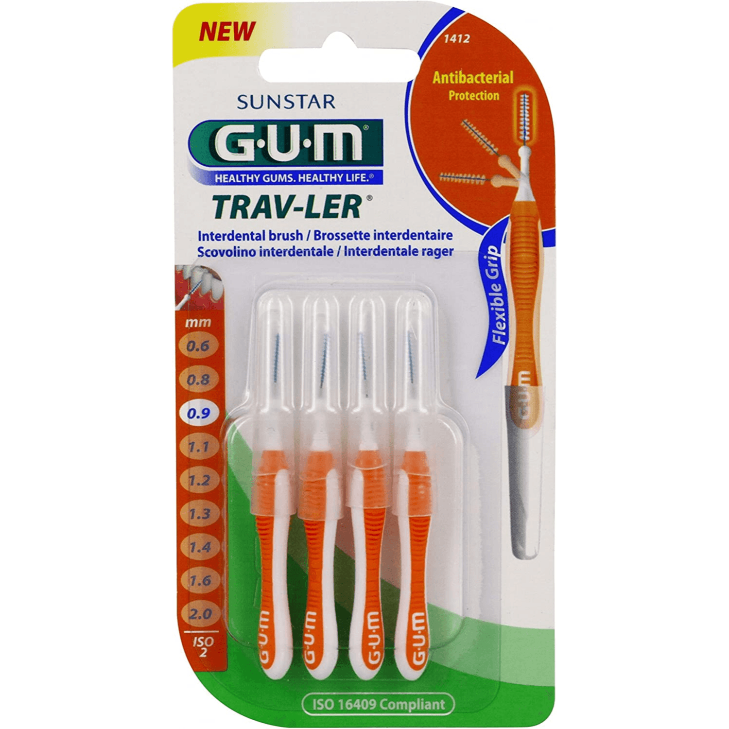 Gum Proxabrush Travler 1412