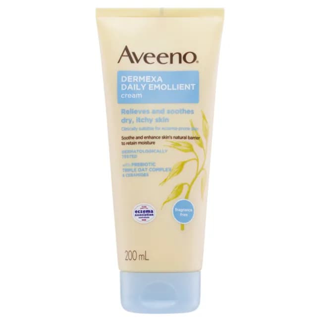 Aveeno Dermexa Daily Emollient Cream Unscented 200ml