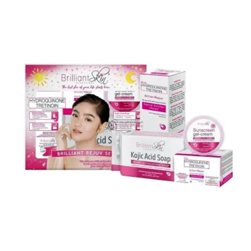 Brilliant Skin Essentials Hydroquinone Tretinoin Set 500g