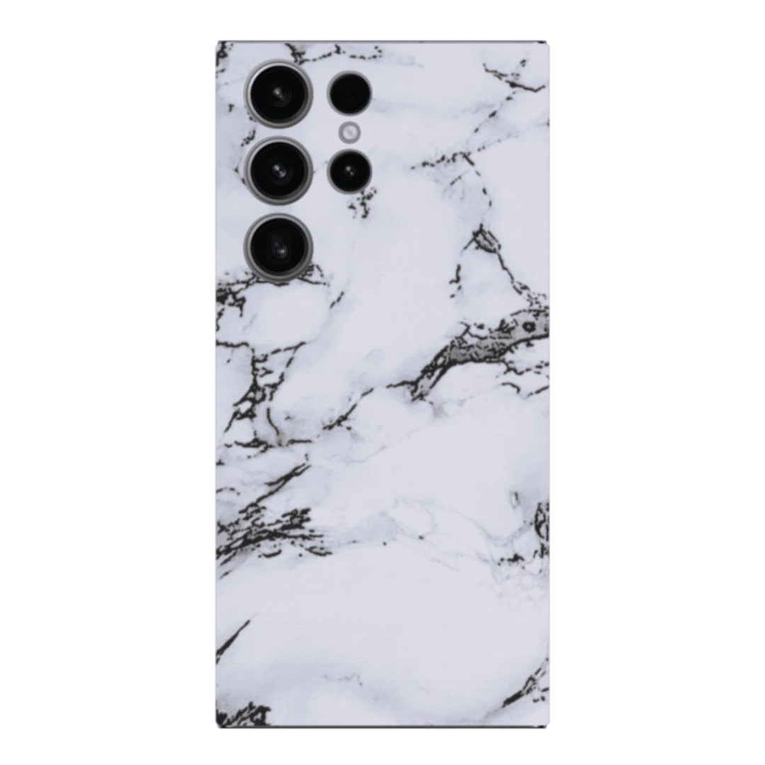 Vinyl Samsung Skin - White Marble