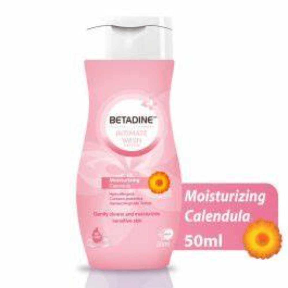 Betadine Intimate Wash Moisturizing With Calendula 50 Ml