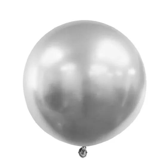 24" Silver Big Balloons