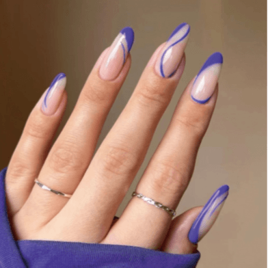 Full Cover Colorful Nails