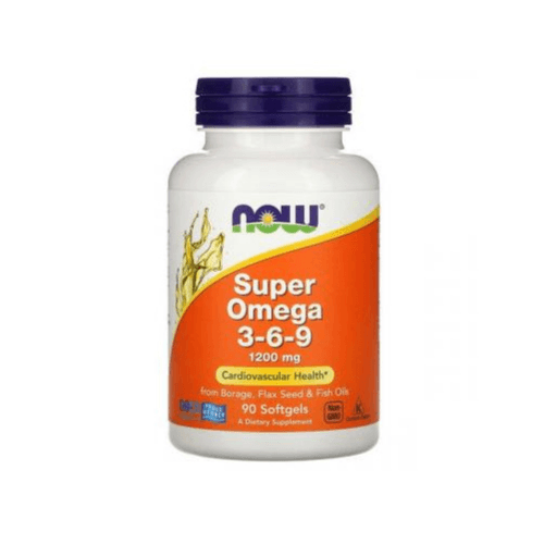 Now Foods Super Omega 3-6-9 1200 Mg 90 Softgels No.854