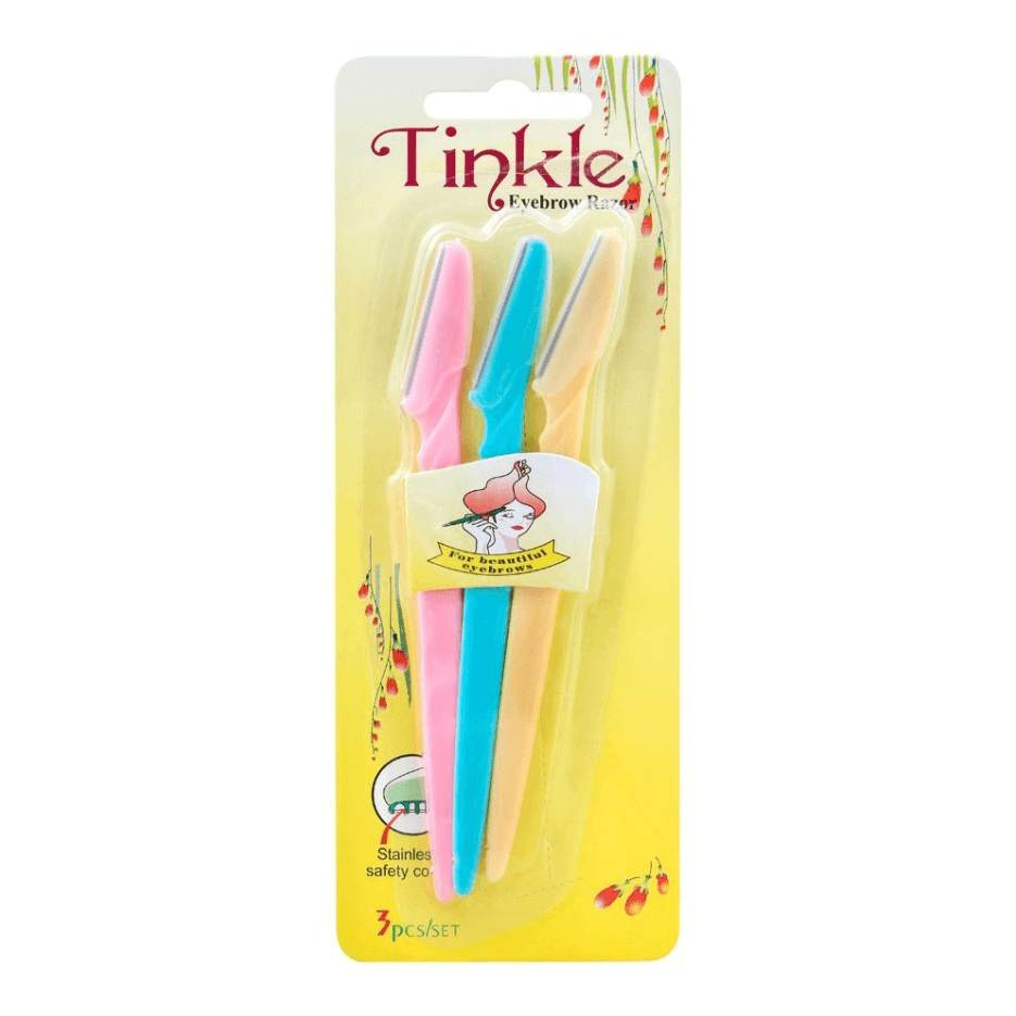 Tinkle Eyebrow Razor 3 Pieces Set