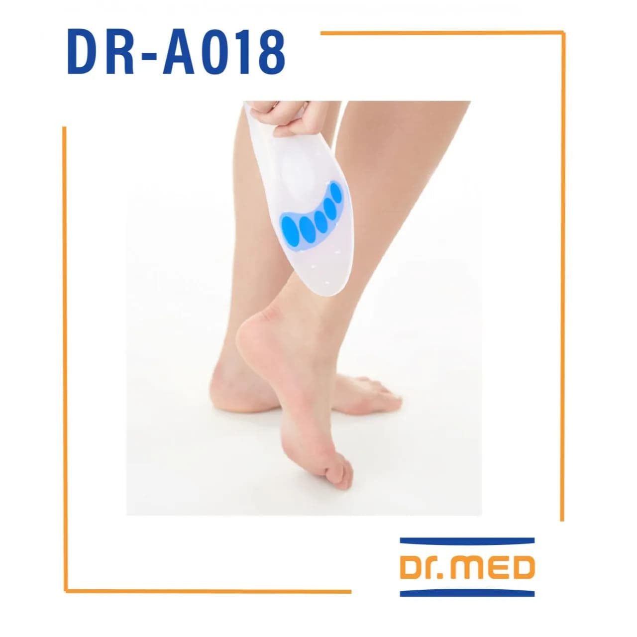 Dr.med Dr-a018 Silicone Insoles Size M 250mm