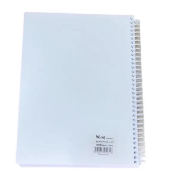 Blog University Ruled Notebook A4 Size 120 Sheets White Colour - 604