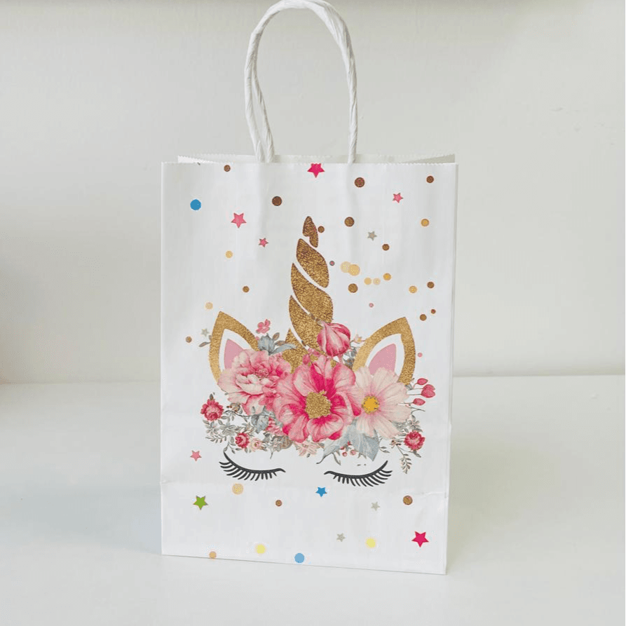 Small Unicorn Horn Paper Bag