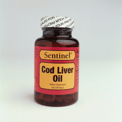 Sentinel Cod Liver Oil Softgels 60 Pieces