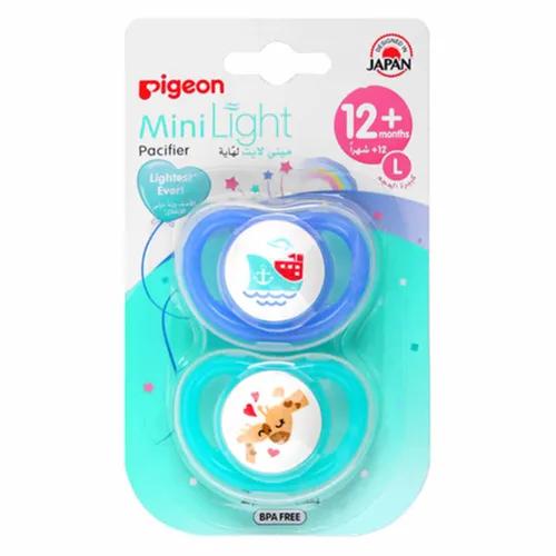 Pigeon Minilight Pacifier (L) Double Girl Ice Cream&giraffe