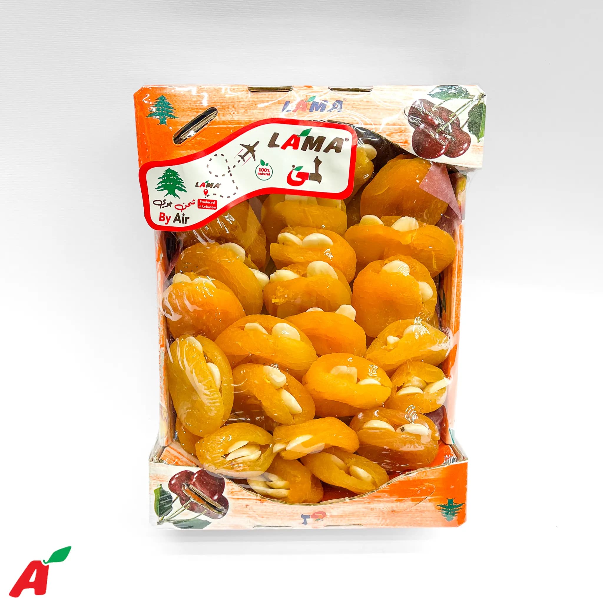 Lama Dried Apricot With Almond Shelled Lebanon 500g