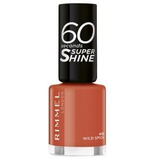 Rimmel London-60 Seconds Super Shine Nail Polish Wild Spice 410 8ml