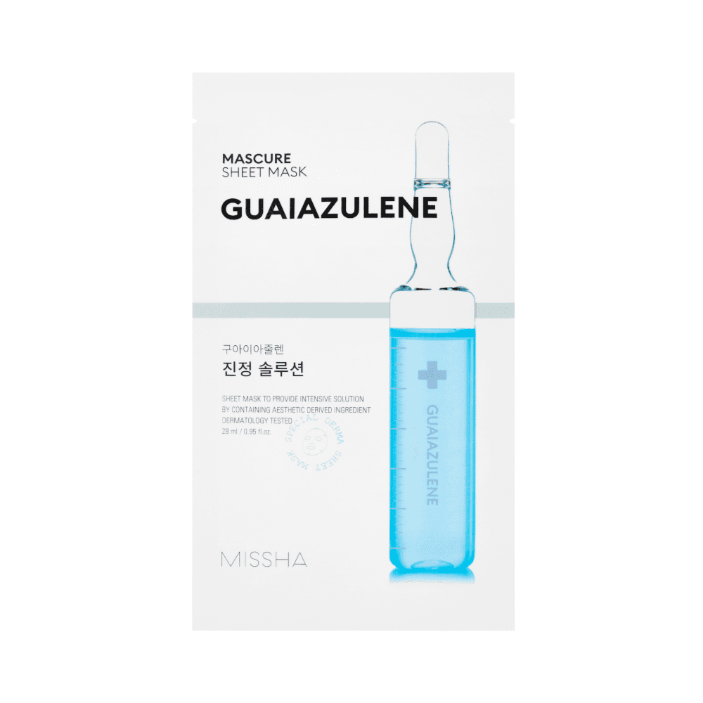 Missha Mascure Sheet Mask Guaiazulene