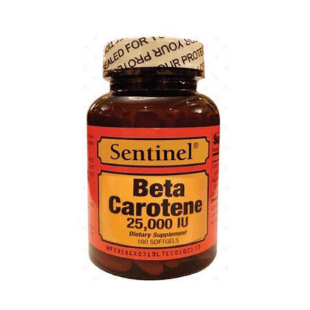 Sentinel Beta Carotene 25000 Iu