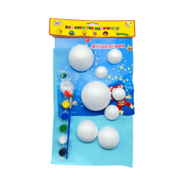 Activity Science Projects For School Solar System With 6 Shades Tempera Colours And Brush - 11785