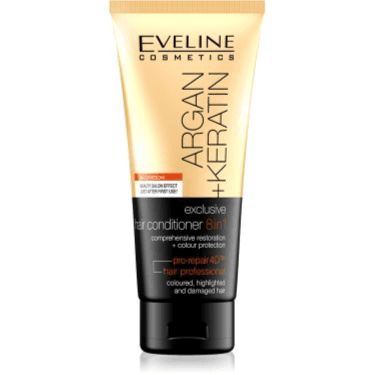 Eveline Argan+Keratin Hair Conditioner For Coloured, highlighted and damaged hair 200ml