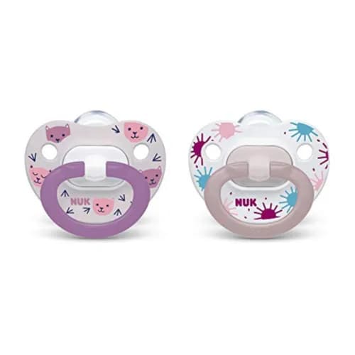 Nuk Pacifier 0-6 Months 2Pcs