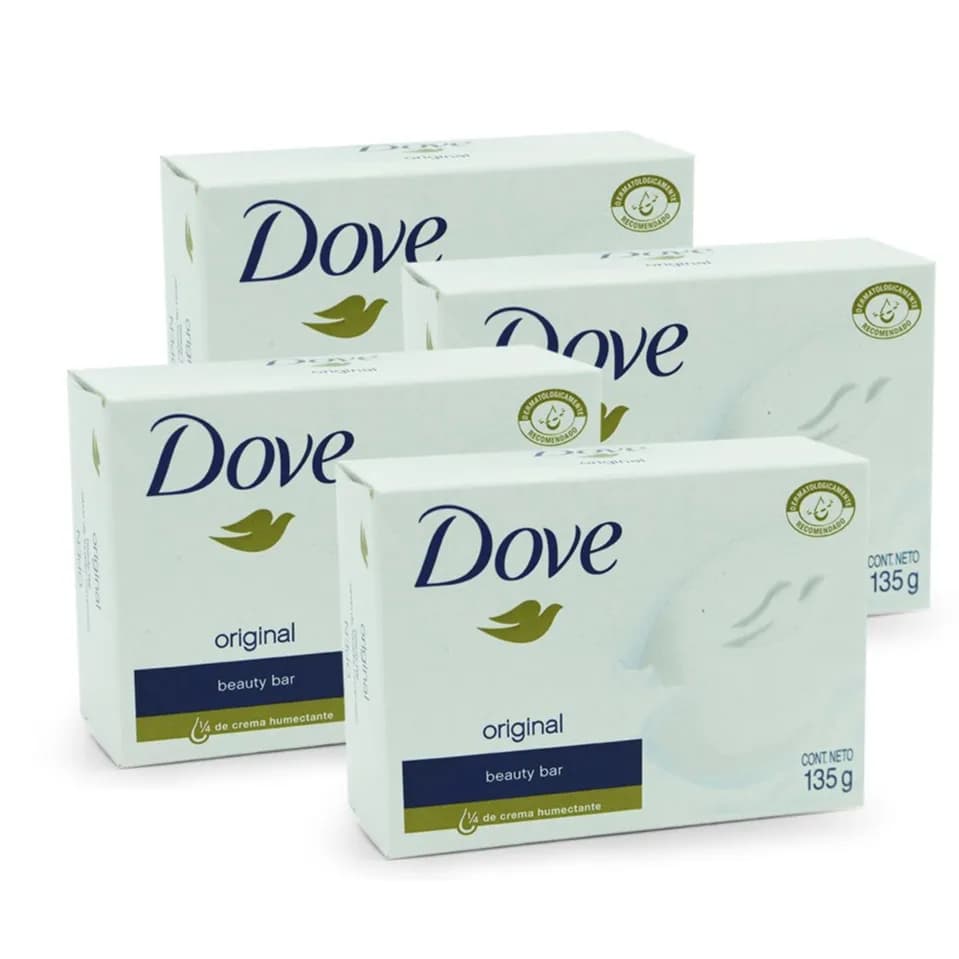 Dove Soap Assorted 4x135gm