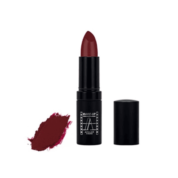 Makeup Atelier :Matte Long Wear Lipstick 4.5g Burgungy