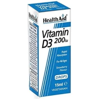 Healthaid Vitamin D3 200iu Drops