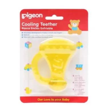 Pigeon Cooling Teether Trumpet Yellow