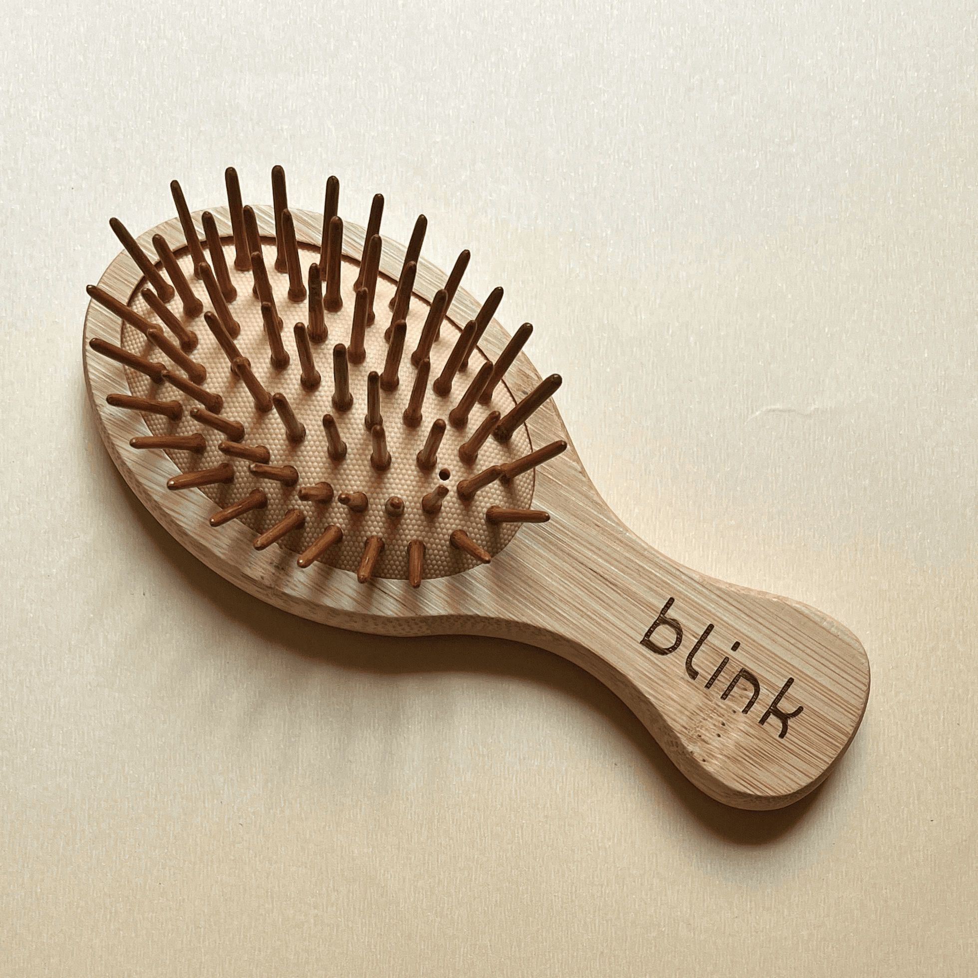 Small Wooden Cushion Comb