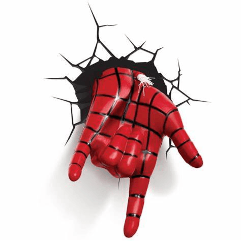 3D Light FX Marvel Avengers Spider Man Hand 3D Deco Light