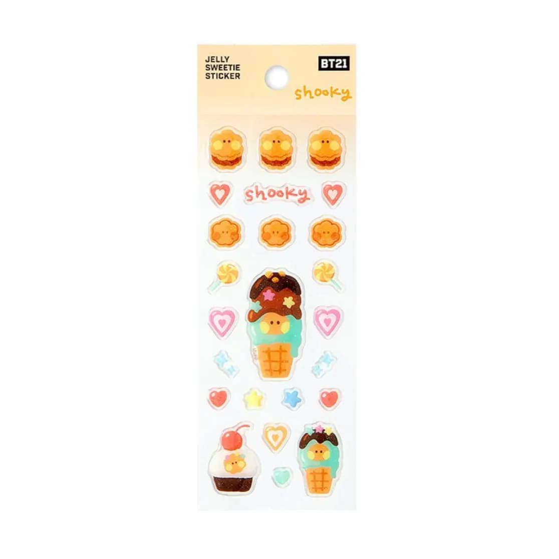 BT21 Jelly Sweetie Sticker Shooky