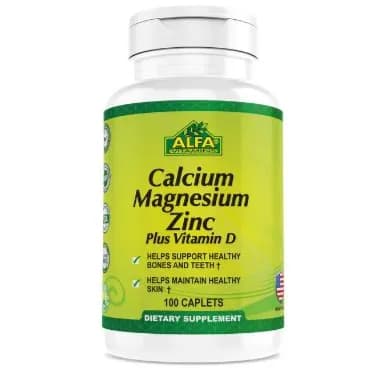 Alfa Calcium, Magnesium, Zinc Plus Vitamin D Tab 100's