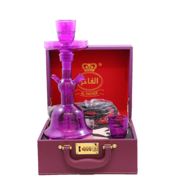 Al Fakher Shisha Set W/led Light A-19 Purple