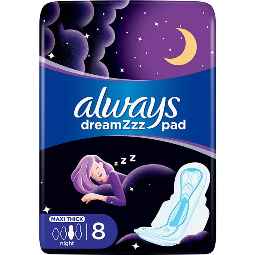 Always Dreamzzz 8 Pads