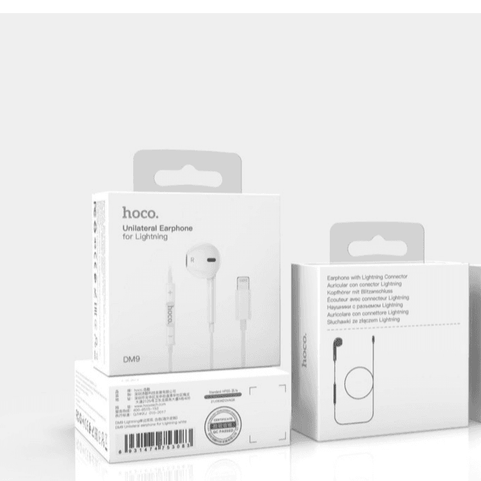 Hoco single Earphone for ligtning iphone