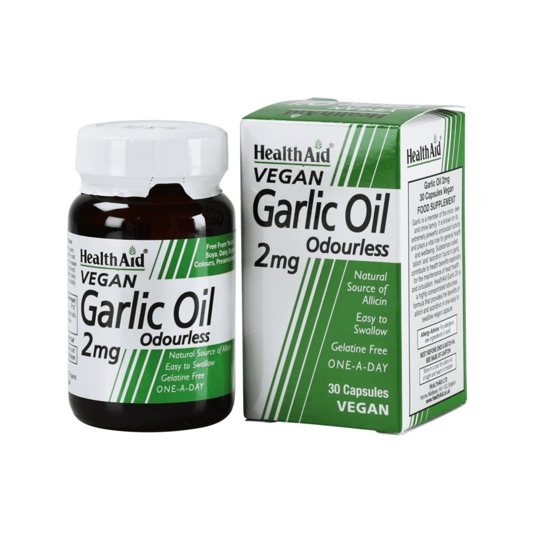 Health Aid Mega Garlic Oil 2Mg 30S