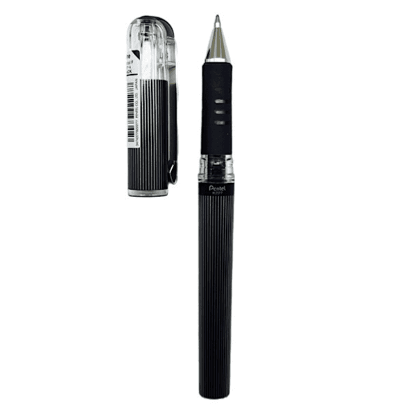 Pentel Hybrid Gel Grip Pen 0.7mm Black Color - 9749