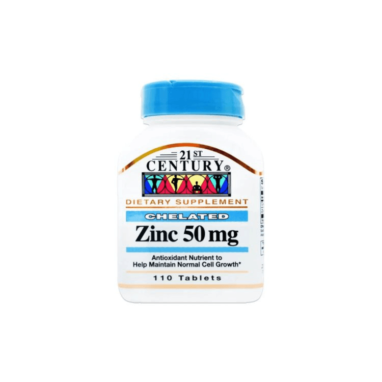 21st Centry Zinc 50mg 110 Tablets