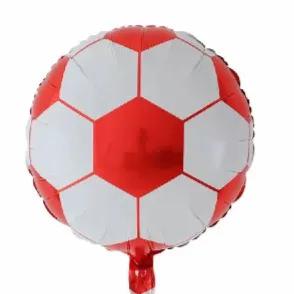 Red Football Helium Balloon